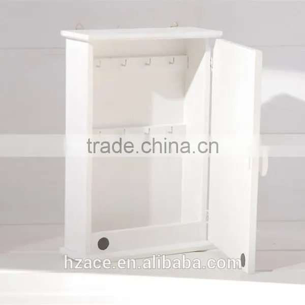 Wooden box for keys - Memory - with pin board