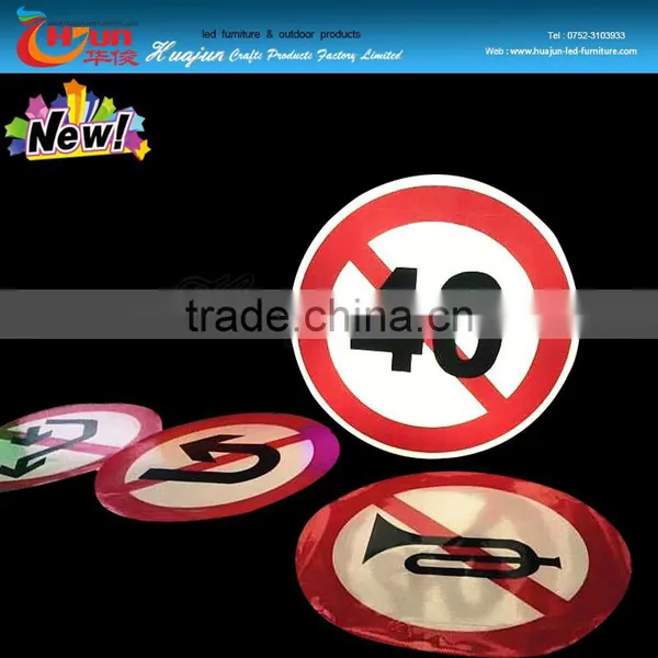NEW LED Road Traffic Sign / Solar LED Flash Warning Sign photo-4