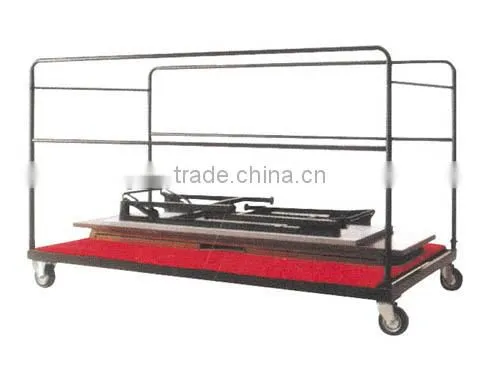 Hotel Furniture Metal Strong Dance Floor Trolley With Wheels photo-5