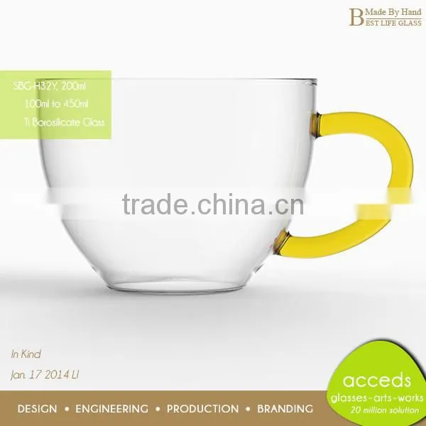 Dinkware Producer Heat Resistant Coffee Mug With Silicon Saucer photo-3