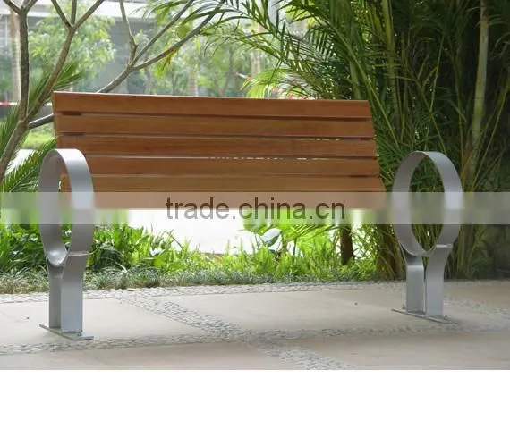 Wood Outdoor Furniture Garden Bench , Long Wood Bench photo-4
