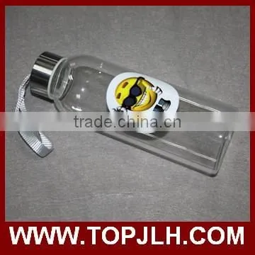 Photo Printing Glass Bottle for Water,glass Water Bottle for Promotion photo-4
