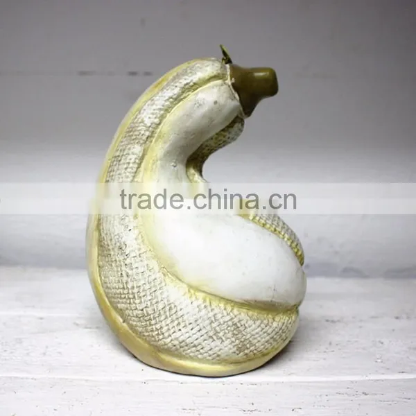 Custom Resin Cushaw White Pumpkin Statue Manufacturer photo-2