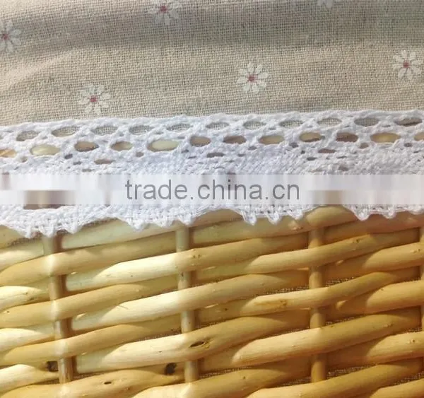 Customize Gfit Package Basket Hand Knitting Empty Wicker Baby Gift Basket photo-4