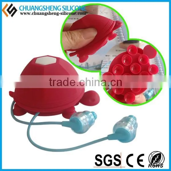 2015 Hot Selling Popular Automatic Silicone Headphones Cable Winder for Data Wires photo-5