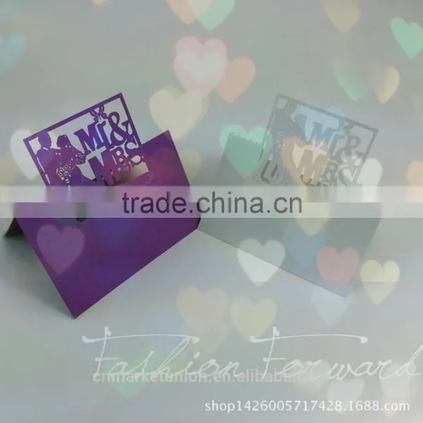Laser Cut Decoration Card Party Invitation Card Table Card Wedding Place photo-3