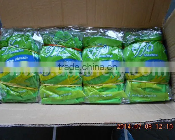 Green Latex Household Gloves photo-5