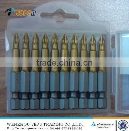 Phillips bits, Screwdriver bit set