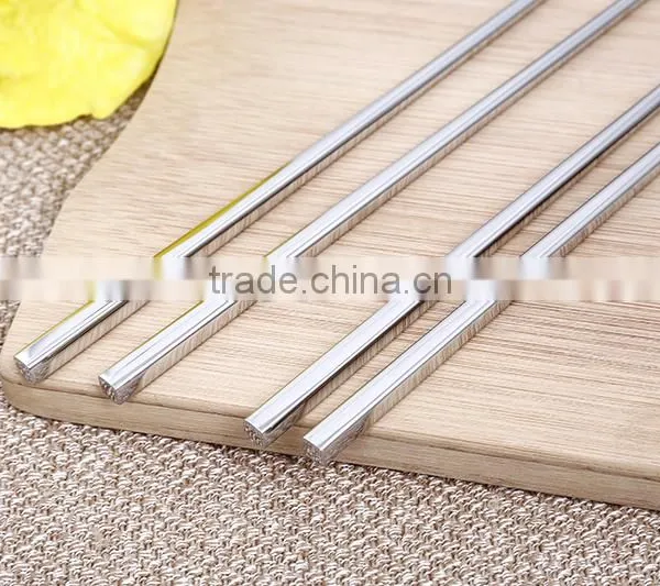 Chinese Stylish Stainless Steel Natural Chopsticks photo-4