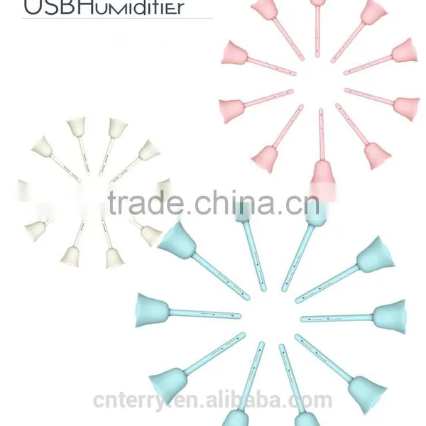 USB Portable Mini Flower Humidifier Rose Tulip Shape Air Diffuser Mist Make photo-2