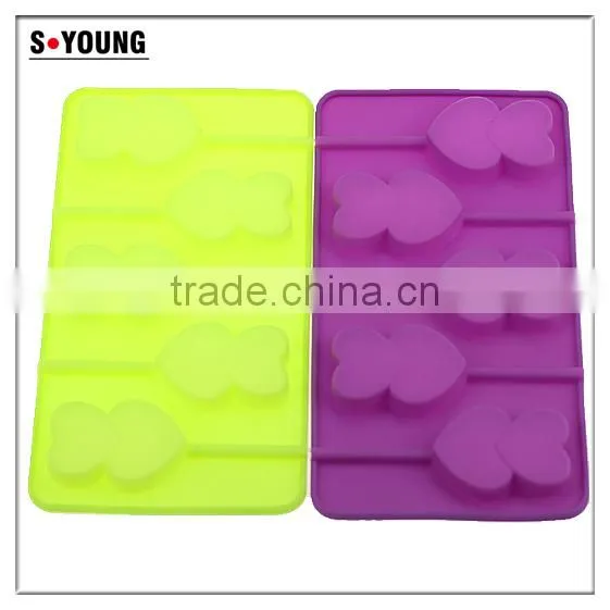 11033 Silicone Candy Lollipop Molds With Sticks photo-2