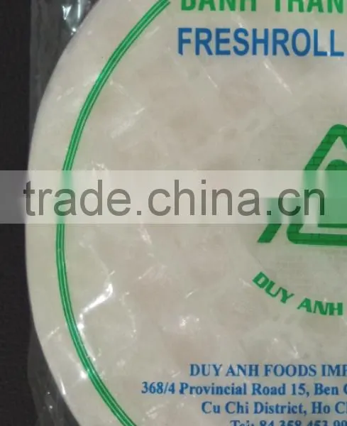Vietnamese Springroll Rice Paper - Freshroll Rice Paper - Rice Paper - Duy Anh Foods photo-4
