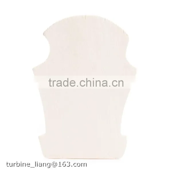 Unfinished Wood Crafts Gravestone for Decoration DIY Color photo-2