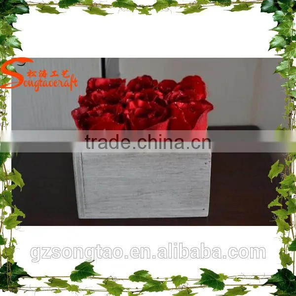 Home Mini Artificial Handle Rose Flower With Potted for Sale photo-2