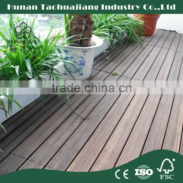 FSC Strand Woven Bamboo Decking Floor For Outdoor Use photo-5