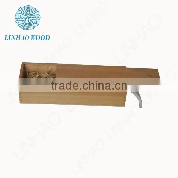 Wine Wooden Box With Handle/individual Wine Boxes photo-4