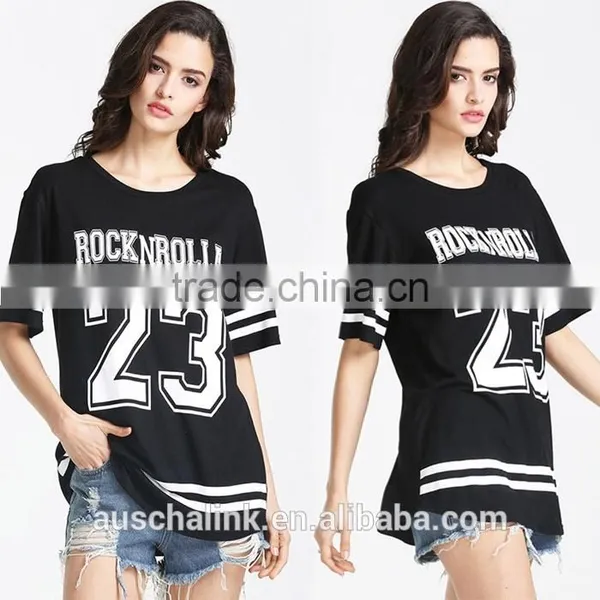 Outdoor Wholesale Overseas Women Baseball t Shirts Customized photo-4