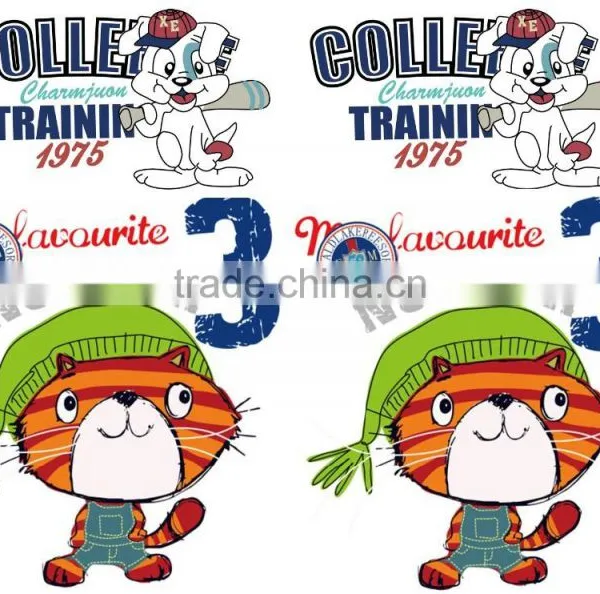 High Quality Plastisol Heat Transfer Printing Method T-shirt Logo Printed photo-4
