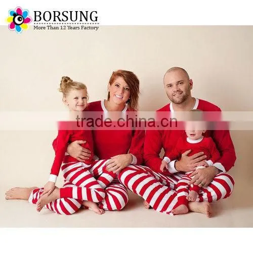 Custom Family Party Long Sleeve Pajamas Sets for the Family Christmas Festival Clothes