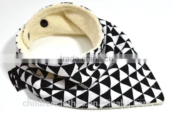 The Newest Kids Wear Wholesale High Quality Baby Garment Gingham Bibs
