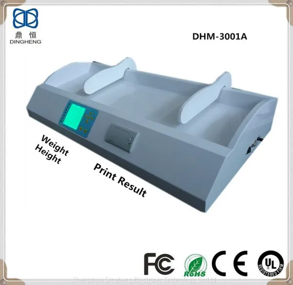 DHM-3001A Цифровые весы для детей с измерением роста и весом до 60 кг и функцией печати photo-2