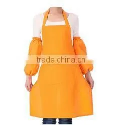 Manufacturers Wholesale Spot Han Edition Terylene Apron Job Advertisement Apron Specializing in the Production of Printing Logo photo-6