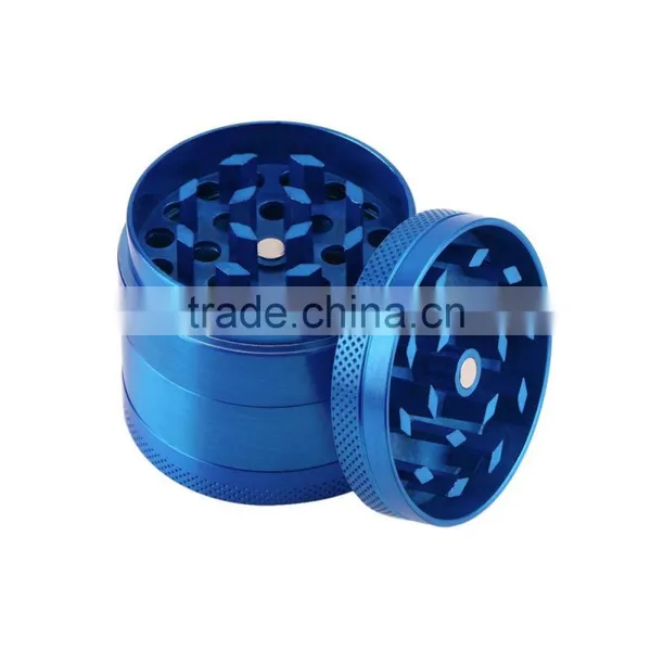4 Parts 40mm 1.968'' CHROMIUM" Zinc Alloy Metal Herb Grinder Crusher Tobacco Spice Crusher Smoking Grinder Sets Hot Search photo-3
