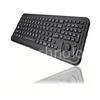 Stainless Steel Black Panel Mount Keyboard With Function Keys MKB-FN103A-TB-B