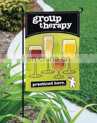 New Product Promotion Wholesale Garden Rectangle Flags photo-3