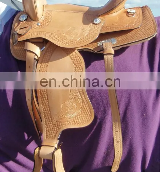 BEST INDIAN LEATHER WESTERN SADDLE