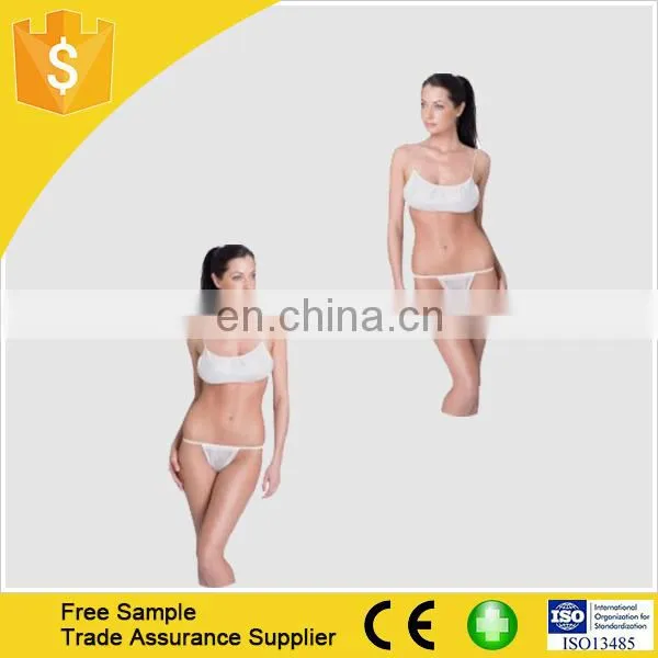 Disposable Non Woven Hot Mature Sexy Women Underwear photo-3