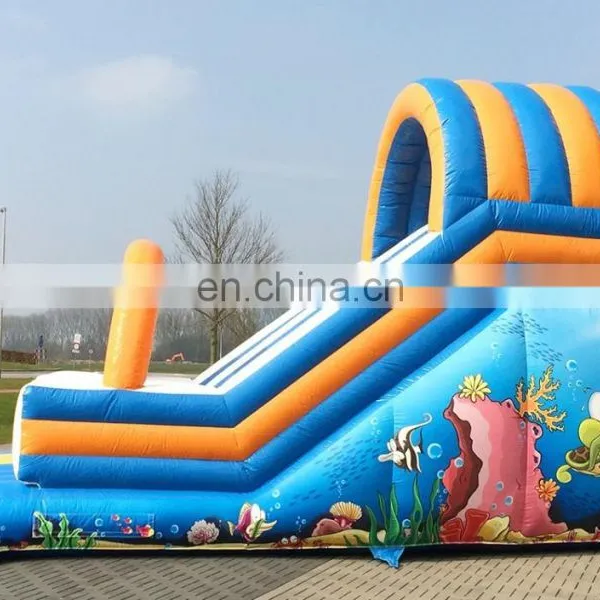 HI Great Quality Pvc Tarpaulin Inflatable Stair Slide Toys, Playground Giant Adult Inflatable Slide photo-4
