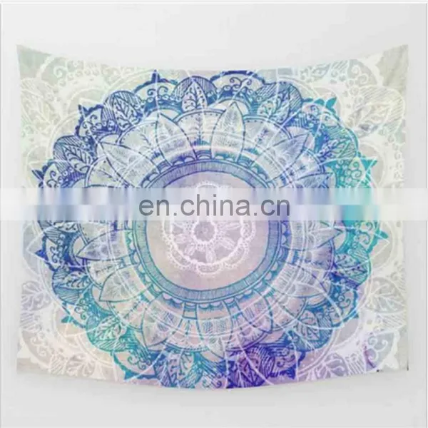 150*130cm Bohemian Mandala Beach Tapestry Hippie Throw Yoga Mat Towel Indian Polyester Beach Shawl Bath Towel photo-4