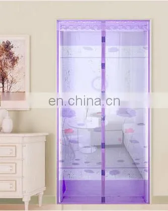 JILI YARN New Pringting Item Magnetic Sheer Anti-Mosquito Net Insect Screen photo-4