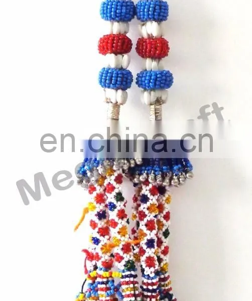 Kuchi Tribal Beaded Tassels -Bulk Afghani Tassels-Bohemian Wall Hanging- Door Hanging - Belly Dance Tassels photo-3