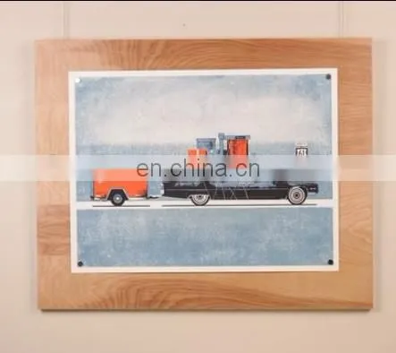 China Supply Wooden Open Photo Frame With Magnet photo-3