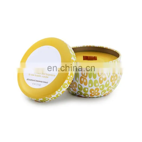 Reliable and Good Canning Travel Empty Metal Scented Candle Wax Tin