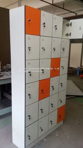 Compact Laminate Locker/ Compartment Steel Locker/ Cube Locker
