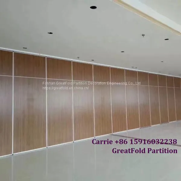 Free Design Manufacturer Aluminum Frame Room Folding Partition Wall for Conference Centerhigh Quality Collapsible Temporary Wall Room Dividers for Conference Center photo-5