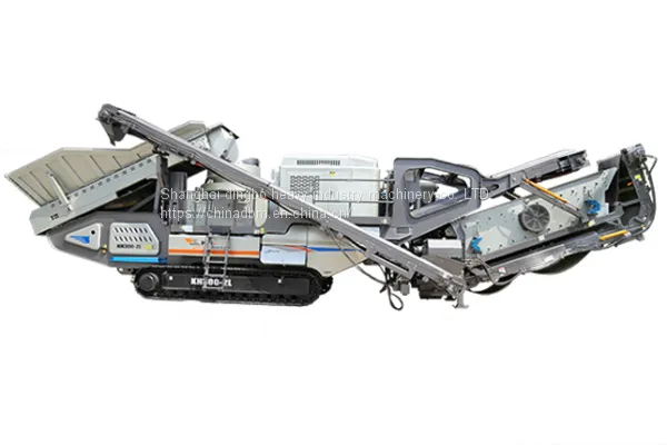 Tracked Mobile Crusher Crawler Mobile Crusher Industrial Mobile Crushing Equipment China photo-2