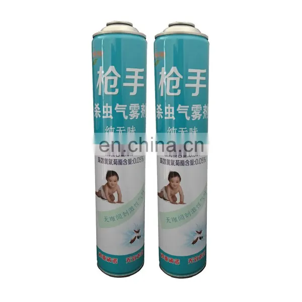 Wholesale Empty Insecticide Spray Aerosol Tin Can for Insecticide Spray and Empty Aerosol Can photo-3