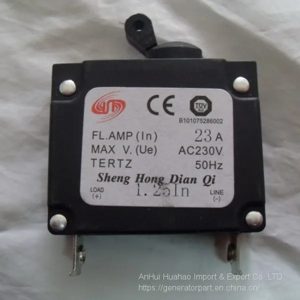 High Quaity 188F 5KW Generator Circuit Breaker photo-2