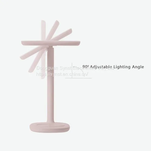 Wireless Fast Charger LED Makeup Mirror With Table Lamp photo-5