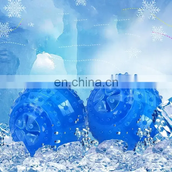 TPR Material Safe Ice Ball Cooling and Freezable Leaky Dog Toy Ball for Summer Day photo-2