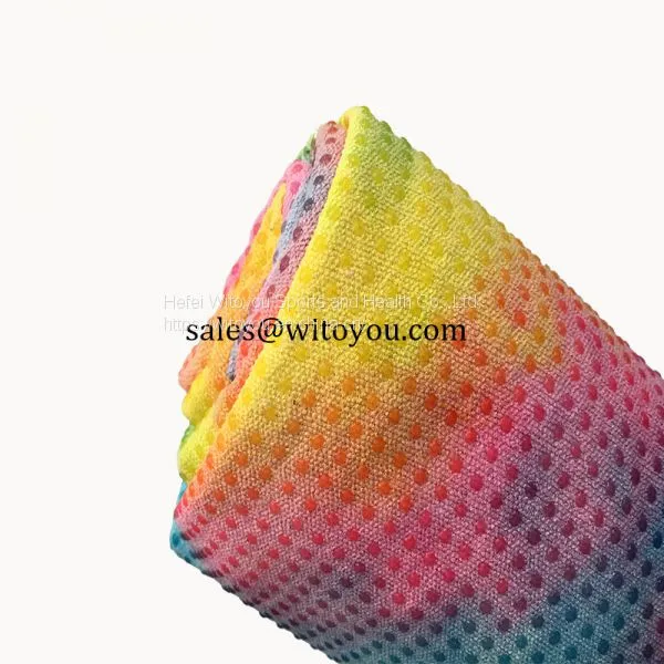Superfine Fiber Yoga Towel Mats Supplier photo-4