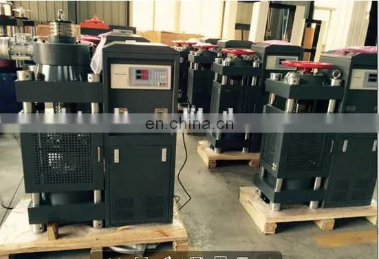 Cement Mortar Flexure Compression Strength Test Machine photo-5