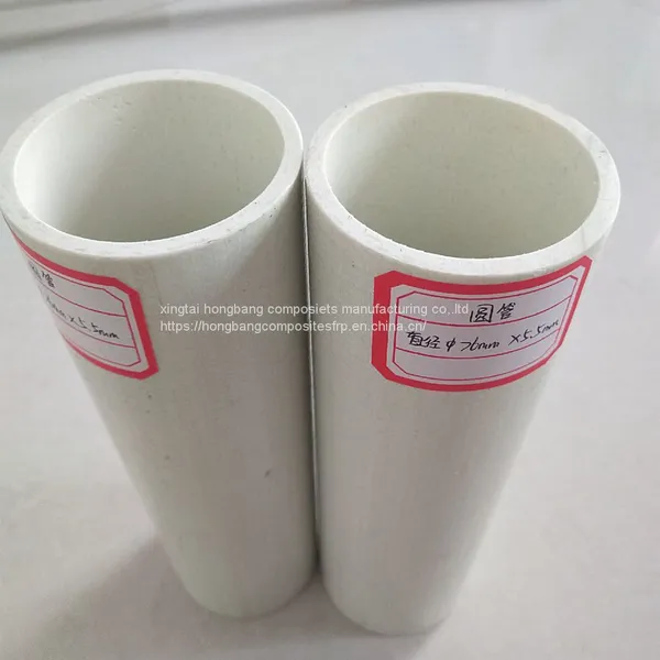 Hollow Pultruded Round Tube Pultruded Fiberglass Round Tube photo-4