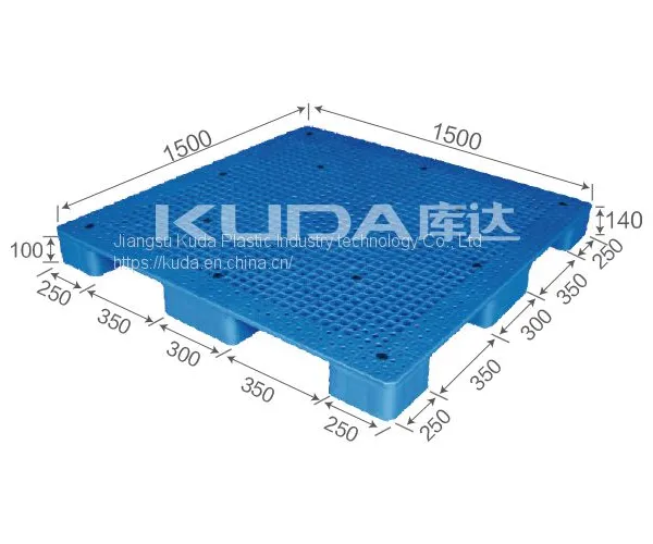 Automatic Pallet Warehouse of China Manufacturer 1515D WGJJ PLASTIC PALLET（BUILT-IN STEEL TUBE）