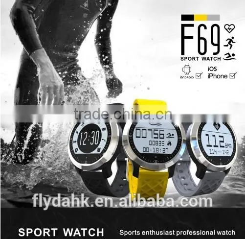 Waterproof Ip68 Smart Watch F69 Sport Smart Watch Heart Rate Monitor Supporting Swimming Smart Watch F69. photo-4