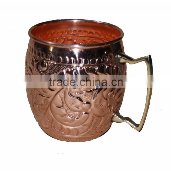 Moscow Mule Mug / Manufacturer of Copper Mule Mugs / Wholesaler of Solid Copper Beer Mugs From India / CUSTOM MULE MUGS photo-4